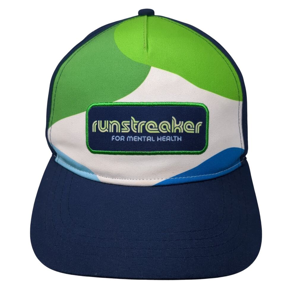 Runstreaker For Mental Health 5 Panel Cap Multicolor One Size Adjustable Boco